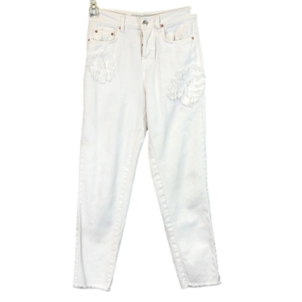 WHITE Zara Denim Jeans